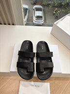 Hugh Sandal in Black Cowhide 286179