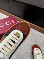 GG & ADIDAS SNEAKER BROWN FABRIC