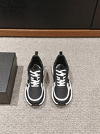CC CLASSIC SNEAKER IN BLACK MIX WHITE LAMBSKIN