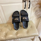HM Jackson Sandal Black Cowhide 958022