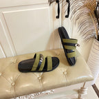 HM Jackson Sandal Light Moss Green Suede 958056