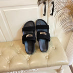 HM Jackson Sandal Black Suede 958058