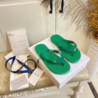 CD Thong Sandal Green Rubber 687621