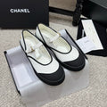 CC 26s Coco Beach Mary Janes Black White Fibers Rubber 767079
