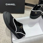 CC 26s Coco Beach Mary Janes Black Fibers Rubber 767080