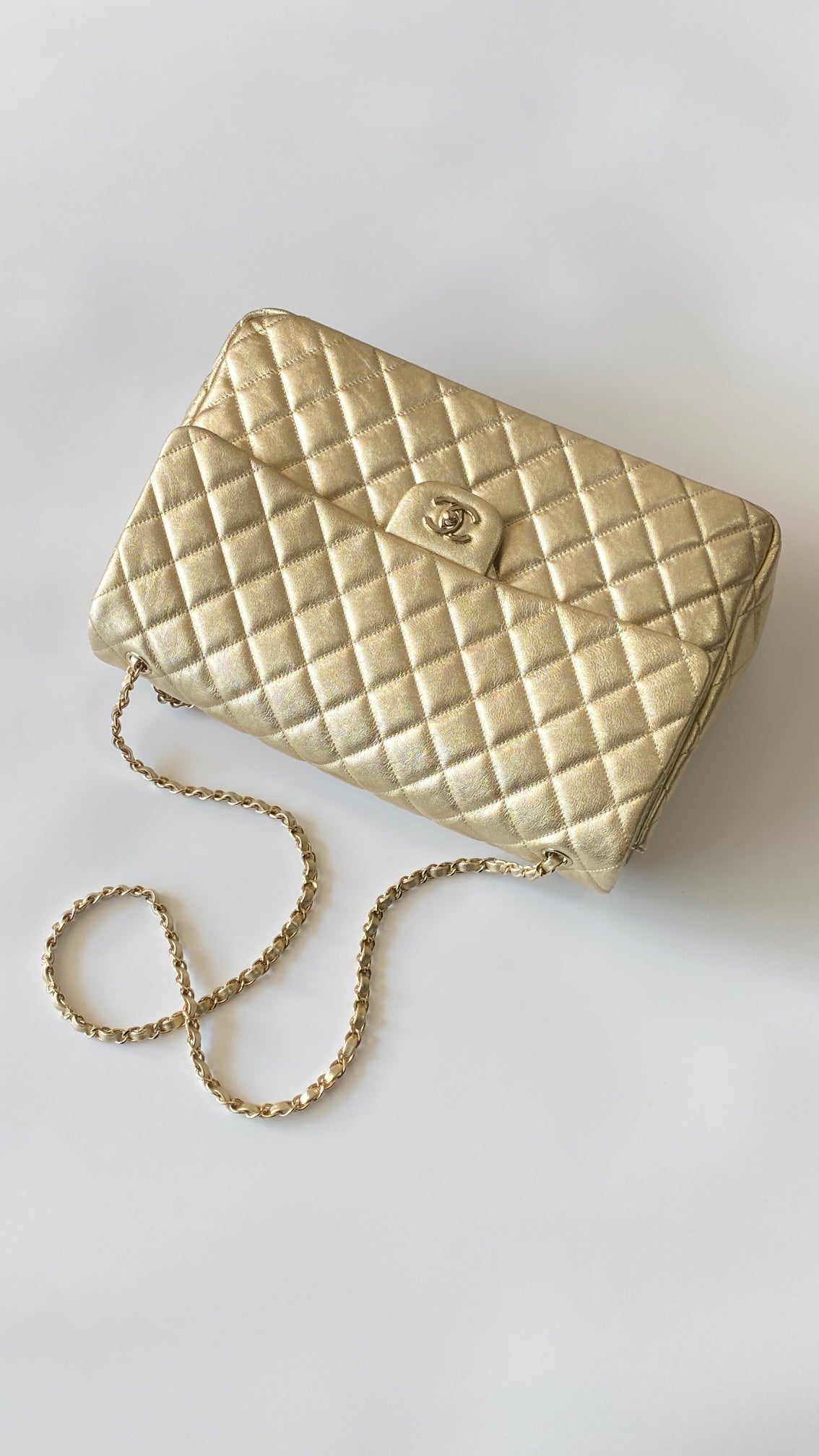 CC Classic   40 Light Gold Lambskin