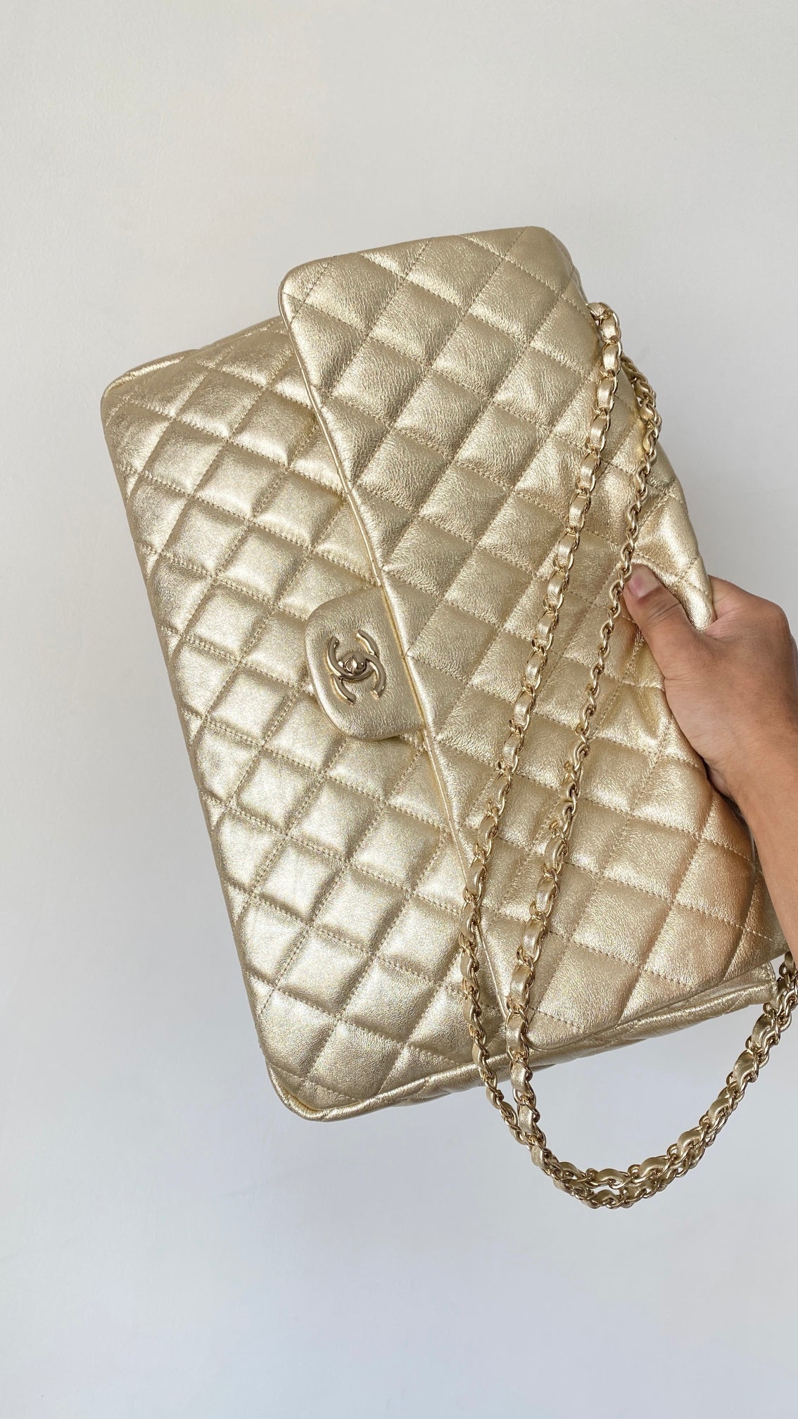 CC Classic   40 Light Gold Lambskin