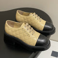 CC 25K Thick-Soled 45mm Loafer Beige Black Lambskin 247705