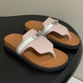 HM Empire Sandal Brown Pink Cowhide 377541