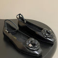 CC 25s Métiers d’art Ballet flats 10mm Black Cowhide 413310