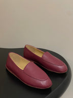 LP Anton Walk Loafers Muted Red Sheepskin 474796