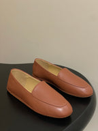 LP Anton Walk Loafers Brown Sheepskin 474797
