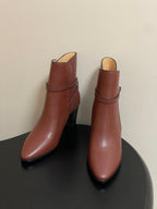 LP Felicity Ankle Boots 70mm Red Desert Cowhide 440310