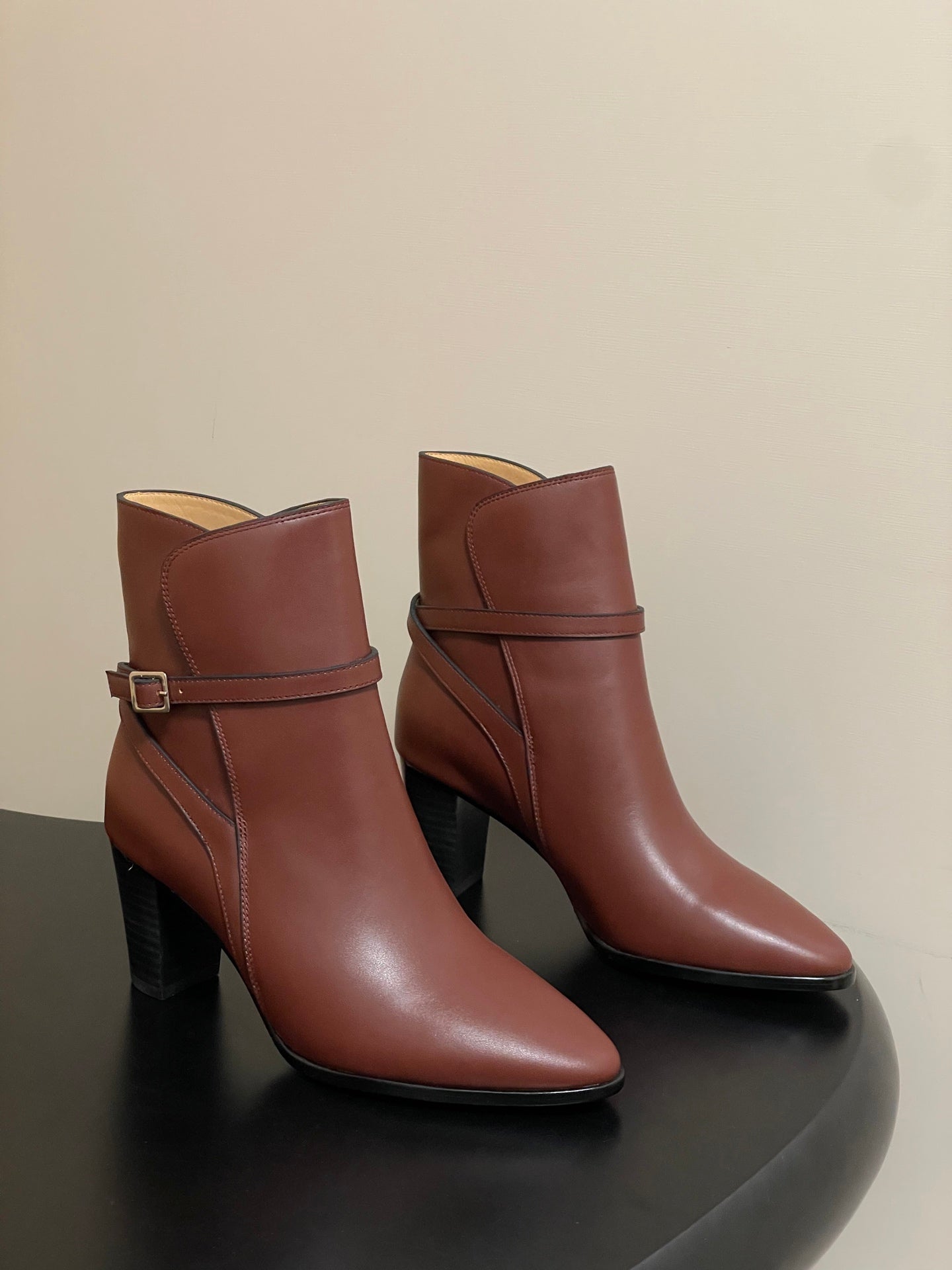 LP Felicity Ankle Boots 70mm Red Desert Cowhide 440310