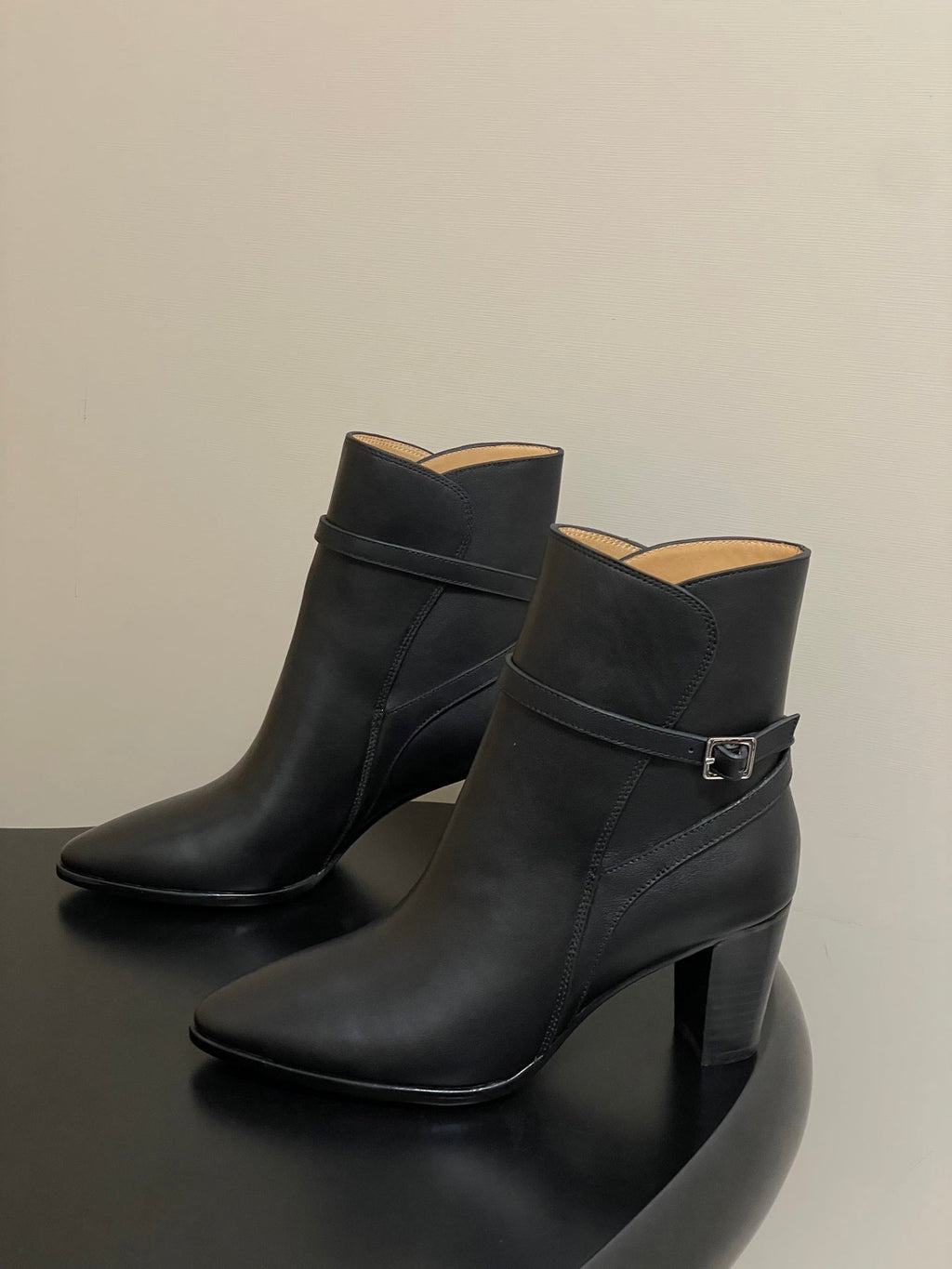 LP Felicity Ankle Boots 70mm Black Cowhide 440312