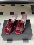 CC 26 Sandal Burgundy Patent Leather 593319