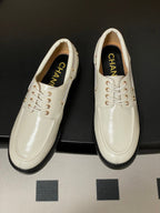 CC 26 Lace-Up Loafer White Sheepskin 594249
