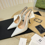 GG Women's High Heels  White