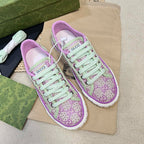 GG Sneaker Tennis 1977 White Bright Purple
