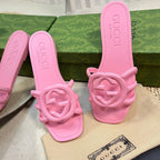 GG Rubber Slide Pink