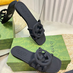 GG Rubber Slide Black