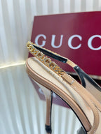 GC Signoria Slingback Pump Nude Mesh Sheepskin 294521