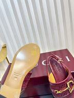 GC 25 Thong Sandal Red Canvas 294681