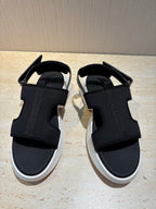 HM Men's Gate Sandal Black Calfskin 655432