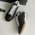 CC Sneaker In Black Lambskin Quilted 143552