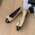 CC Ballet Flats 25mm Beige Chain Lambskin