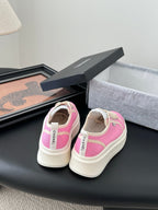 CC 25 Logo Printed Sneaker Pink Fabric   305312