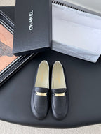 CC 25K   Finition Main Loafers Black Calfskin 458641