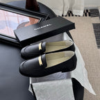 CC 25K   Finition Main Loafers Black Calfskin 458641