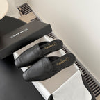CC 26SS Loafers Mule Black Lambskin 670818
