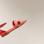 HM Santorini Sandals Red Cowhide 312583