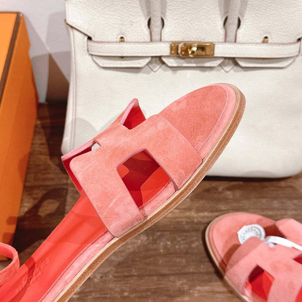 HM Santorini Sandals Red Cowhide 312583