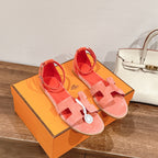 HM Santorini Sandals Red Cowhide 312583