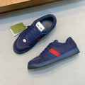 GG Men's Screener Sneaker Blue Cowhide 534045