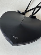 LE COEUR BAG 21 IN BLACK CALFSKIN