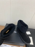 CC Ankle Boots Black Suede