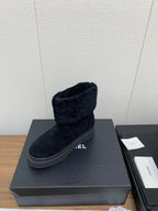 CC Ankle Boots Black Suede