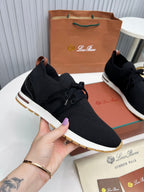 LP 360 FLEXY WALK SNEAKER BLACK FABRICS
