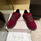 Jimmy Diamond Light Flex Sneaker Burgundy Suede 715041