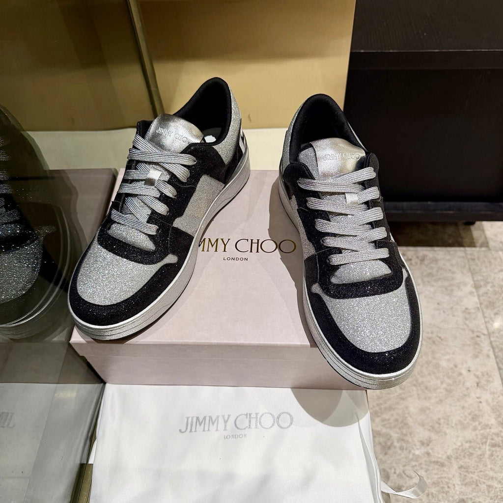 Jimmy Florent Sneaker Black Grey Glitter 715037