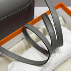 HM SAC ROULIS 18 GRAY EVERCOLOR CALFSKIN 237578