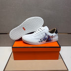 HM Men's 25 Sneaker White Calfskin 524295