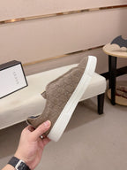 GG Men's Sneaker Brown Suede 448476