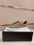 GG Men's Sneaker Brown Suede 448476