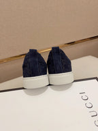 GG Men's Sneaker Blue Suede 448477