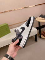 GG x Nike Men's Sneaker Multicolor Cowhide Fabric 573333